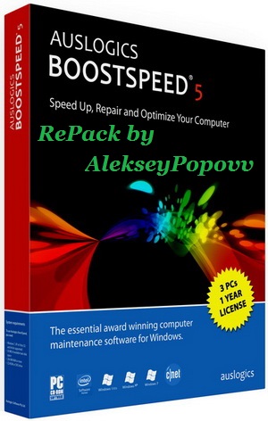 AusLogics BoostSpeed 5.5.1.0 RePack By AlekseyPopovv [Русский.