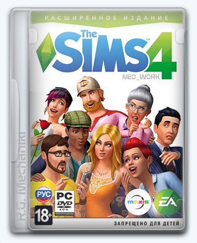 The SIMS 4 (2014) [Ru/En] (1.50.67.1020/Dlc) Repack R.G. Механики.