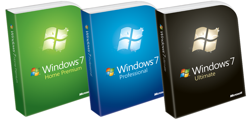 Microsoft Windows 7 AIO (Starter, Home Basic, Home Premium.