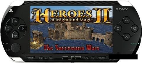 PSP] Heroes Of Might And Magic II - The Succession Wars [Русский.