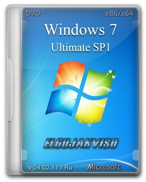 Windows 7 Ultimate SP1 (X86/X64) Elgujakviso Edition V.04.02.17.