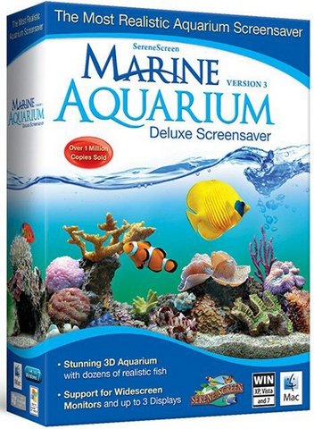 SereneScreen Marine Aquarium 3.3.6341 RePack By Elchupacabra [Ru.