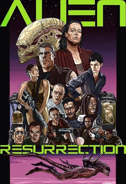 Чужой 4: Воскрешение / Alien: Resurrection (1997) WEB-DLRip [H.264.