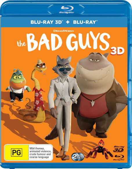 Плохие Парни / The Bad Guys (2022) BDRip 3D [H.264/1080p.