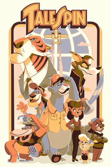 Чудеса На Виражах / TaleSpin (1990 – 1991) DVDRip (1 Сезон, Серии.